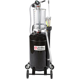 JohnDow Steel 20-Gallon Fluid Evacuator W/ Bowl - JDI-20EV-B