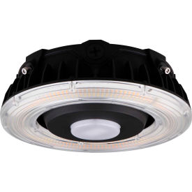 JD INTERNATIONAL LIGHTING CLCN11-40W-RAA-BR50 Commercial LED Round Canopy Lighting, 40W, 5000 Lumens, 5000K, IP65, UL, DLC Premium image.