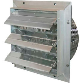 J & D Manufacturing VES12 J&D Manufacturing 12" ES Shutter Fan, 1/10 HP, Single Phase image.