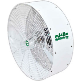 J&D Manufacturing 36" Poly Stormer Fan w/ Bracket 8560 CFM 1/2HP 3 Phase 