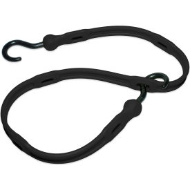 Bihlerflex LLC (Formally Just Ducky) AS36BK The Perfect Bungee Adjustable Strap, Nylon Hooks, 36"L, Black image.