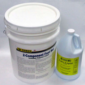 JE Tomes  C-215 2-Component Fast Set Concrete & Patch Repair, 40lb Powder, 1 Gallon Polymer