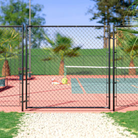 Fit-Right® Adjustable Gate Kit 28" - 70"W x 70"H Black 