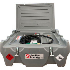 JohnDow Auxiliary Fuel Tank 58 Gallon Capacity Gray 