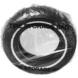 John Dow Industries TB-6 JohnDow Plastic Tire Storage Bag, Clear - 100 Bags/Roll - TB-6 image.