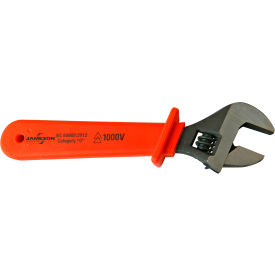 JAMESON LLC JT-WA-03000 Jameson Tools 1000V Insulated Adjustable Wrench, 8" image.