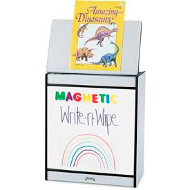 Jonti-Craft Inc 0543JCMG180 Jonti-Craft® Rainbow Accents Big Book Easel - Magnetic Write-n-Wipe - Gray Top/Black Edge image.