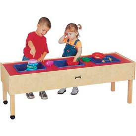 Jonti-Craft Inc 0886JC Jonti-Craft® 3 Tub Sensory Table - Toddler Height image.