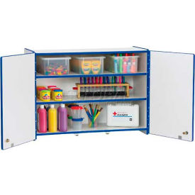 Jonti-Craft® RAINBOW ACCENTS®Lockable Wall Cabinet - Navyjnc