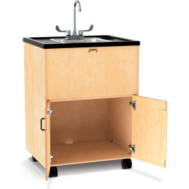 Jonti-Craft Clean Hands Helper Portable Sink - 38 Counter - SS Sink - Plumbing Required