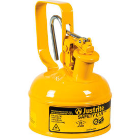 Safety Can For Diesel, Type I, Flame Arrester, Trigger-Handle, 0.13 Gallon, Yellow view 2