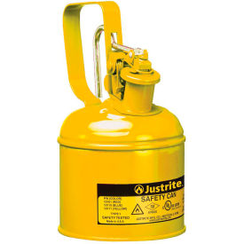 Safety Can For Diesel, Type I, Flame Arrester, Trigger-Handle, 0.25 Gallon, Yellow view 2