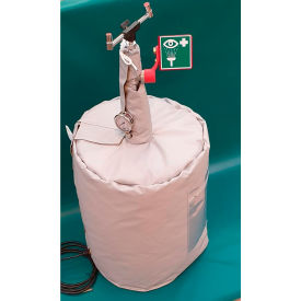 Justrite Safety Group 15GEW-BLKT-HT Hughes® Gravity Fed Eyewash Heated Jacket For 15 Gallon Capacity image.