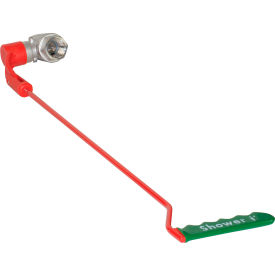 Justrite Safety Group SHOWERVALVE-KIT Hughes® Safety Showers Replacement Valve w/ Pull Handle Kit, Stainless Steel, Red image.