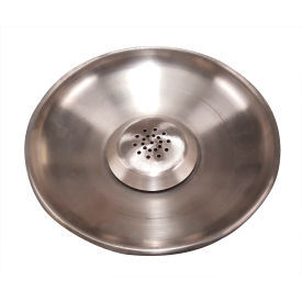 Justrite Safety Group SS-ROSE Hughes® Safety Shower Rose, Stainless Steel Showerhead, Silver image.
