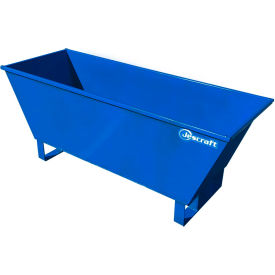 Heavy Duty Steel Sloped Mortar Tub 10 Cu. Ft. Cap. Blue