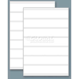 Joseph Struhl Co., Inc. FACE-QLA-MB Magic Master Replacement Faces, (2) For The Standard QLA, 24" X 36" X 4 Mm-White Message Board image.