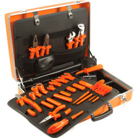 Jameson Tools 1000V Insulated Deluxe Utility Tool Kit, 19-Piece