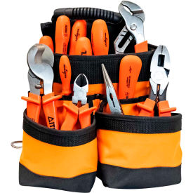 Jameson Tools 1000V Insulated Electrician's Pouch Tool Kit, 13-Piece