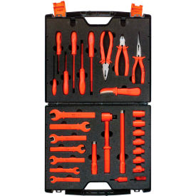 Jameson Tools 1000V Insulated Maintenance Metric Tool Kit, 29-Piece