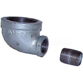 Justrite Safety Group 8015 Justrite® 8015 Cast-Iron EL Mount Fitting for Drum Vent - 3/4" End Opening image.