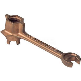 Justrite Safety Group 8805 Justrite® 8805 Brass Alloy Drum Bung Plug Wrench image.