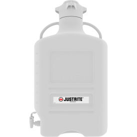 Justrite Safety Group 12918 Justrite 12918 Carboy With Spigot, HDPE, 40-Liter image.