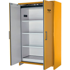 Justrite Manufacturing Co. 22607 Justrite® Flammable Cabinet, Hybrid Close Double Door, 45 Gal Cap., 47"W x 24-7/16"D x 76-7/8"H image.