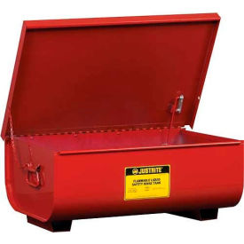 Justrite Safety Group 27322 Justrite Bench Top Rinse Tank, 22-Gallon, Red, 27322 image.