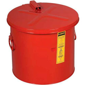 Justrite Safety Group 27608 Justrite Dip Tank, 8-Gallon, Red, 27608 image.