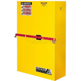 Justrite 45 Gallon 2 Door, Manual, High Security Pesticide Cabinet, 43