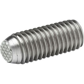 J.W. Winco, Inc 605-M12-20-VRN J.W. Winco 605-M12-20-VRN Set Screw w/ Serrated Flat Ball & Safety Twist - M12 x 20mm Thread Length image.