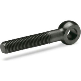J.W. Winco, Inc 1524-M10-60 J.W. Winco GN 1524 Swing Bolts, Steel, with Extended Thread Length, Blackened, M10, 2-3/8"L, 3/8" ID image.
