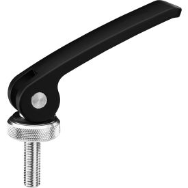J.W. Winco, Inc 927-63-10X32-40-A-B JW Winco 63-10X32-40 Clamping Lever w/Eccentrical Cam, Threaded Stud & Adjustable Contact Plate image.