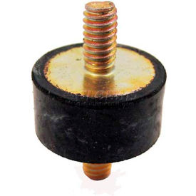 J.W. Winco, Inc 351.1-62-32-1/2-55 Vibration Mount, 2 Threaded Studs, 2.44" Dia, 1.25"H, 1/2-13 Thread image.