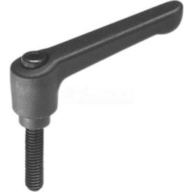 J.W. Winco, Inc 3T25F33K Nylon Plastic Adjustable Lever With Steel Components 1/4-20 x .98 Stud 1.77"L - Made In USA image.