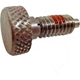 J.W. Winco, Inc 3THS26 Locking Knurled Retractable Plunger SS Body SS Nose 1x4lbs Pressure 1/4-20 Thread image.