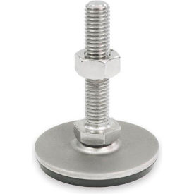 J.W. Winco, Inc 41-50-M12-60-D3-SK Leveling Foot - Threaded - 3150 Lbs. Capacity - 50mm Base Dia. - J.W. Winco 41-50-M12-60-D3-SK image.