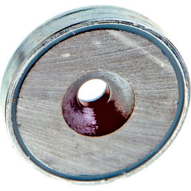 JW Winco Retaining Magnet Assembly Disc-Shape w/Countersunk Thru Hole, .63