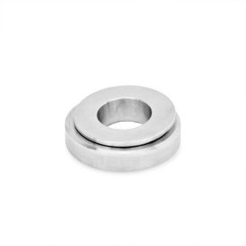 J.W. Winco, Inc 58WLA9 J.W. Winco GN 350.3 Spherical Leveling Washers, Stainless Steel, Matte, M24, 13/16"T, 3-1/8" Out Dia image.