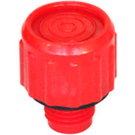 J.W. Winco, Inc TA1-2-25-M14X1.5-A Red Nylon Plastic Oil Plug with Breather w/o Dipstick - M14 x 1.5 Thread - J.W. Winco 6313005 image.