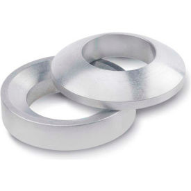 J.W. Winco, Inc 6319-50-C-NI J.W. Winco DIN 6319 Spherical Washers, Stainless Steel, Seat Type, Matte, M48, 13/16"H, 2" Male I.D. image.