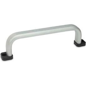 J.W. Winco, Inc 668-20-170-B-BL J.W. Winco 668-20-170-B-BL GN 668 Cabinet "U" Handles Aluminum with Top Mount Plates image.
