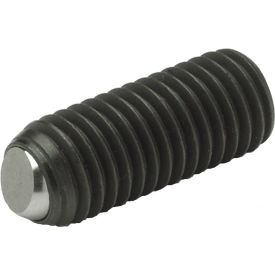 J.W. Winco, Inc 605-M6-16-B J.W. Winco 605-M6-16-B Set Screw w/ Flat Ball - M6 x 1.0 Thread - 16mm Thread Length image.