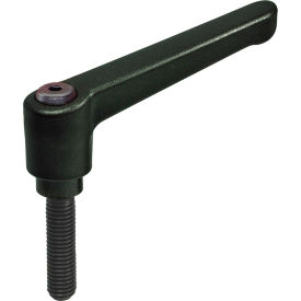 J.W. Winco, Inc 6N40F33K J.W. Winco 6N40F33K Nylon Plastic Adjustable Lever w/ Steel Components - M6 x 40mm Stud image.