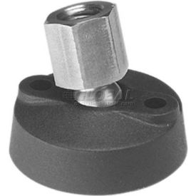 J.W. Winco, Inc 6TWP1 Leveling Mount w/ Lag Bolt Holes, 3/8-16" Socket, 1.97" Base Dia, 1.75"H, 4000 Lbs. Load Cap - USA image.