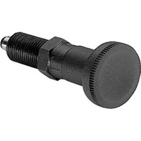J.W. Winco, Inc 617.1-5-3/8X24-AK J.W. Winco Indexing Plunger-Lock-Out Type Black Oxide Steel 3/8-24 Thread image.