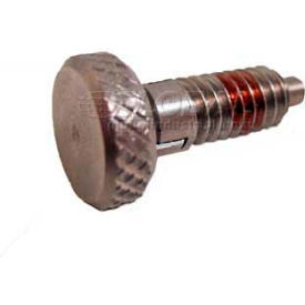 J.W. Winco, Inc 8TLH36 Locking Knurled Retractable Plunger w/ Lock-Out SS Body SS Nose 1x10lbs Pressure 1/2-13 Thread image.