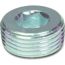 J.W. Winco, Inc 906-ST-M10X1-A J.W. Winco 906-ST-M10X1-A Steel Threaded Plug with M10 x 1.0 Tapered Thread image.