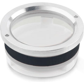 J.W. Winco, Inc RD2/A Aluminum Press Fit Fluid Level Sight Glass w/o Indicator - Fits 28mm (1.10") Bore - J.W. Winco RD2/A image.